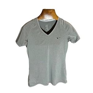 Nike Pro Combat Dri-Fit Short Sleeve V-Neck Shirt Compression Women’s Large